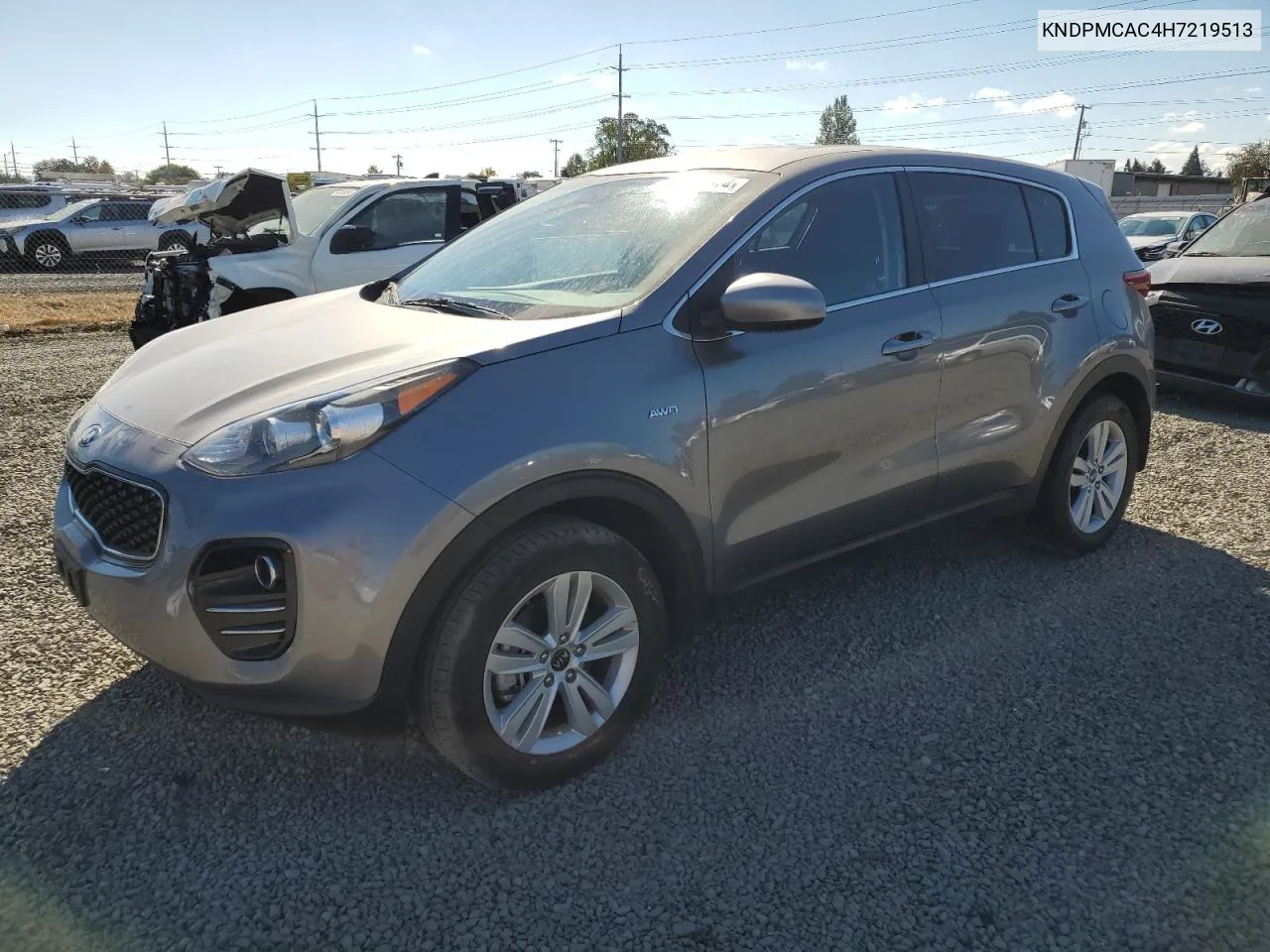 2017 Kia Sportage Lx VIN: KNDPMCAC4H7219513 Lot: 69276974