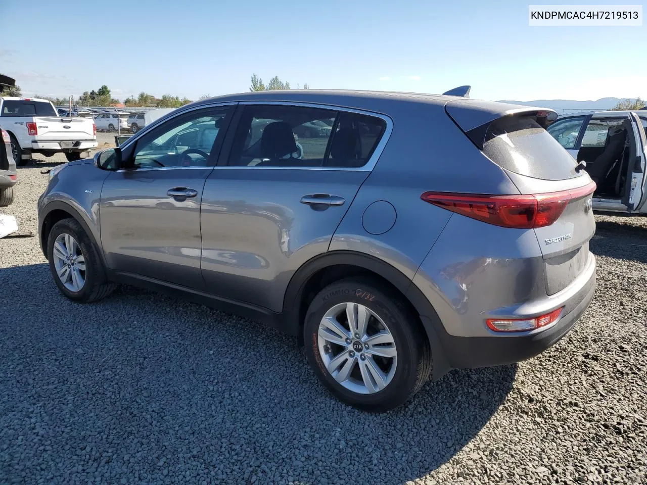 KNDPMCAC4H7219513 2017 Kia Sportage Lx