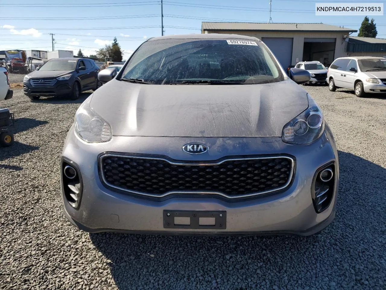 KNDPMCAC4H7219513 2017 Kia Sportage Lx