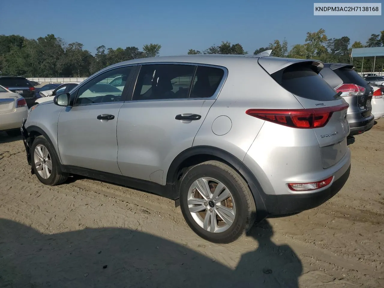 2017 Kia Sportage Lx VIN: KNDPM3AC2H7138168 Lot: 69277584