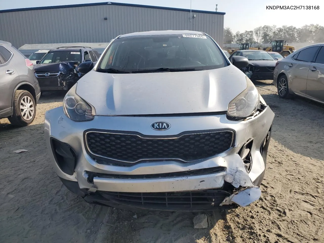 2017 Kia Sportage Lx VIN: KNDPM3AC2H7138168 Lot: 69277584