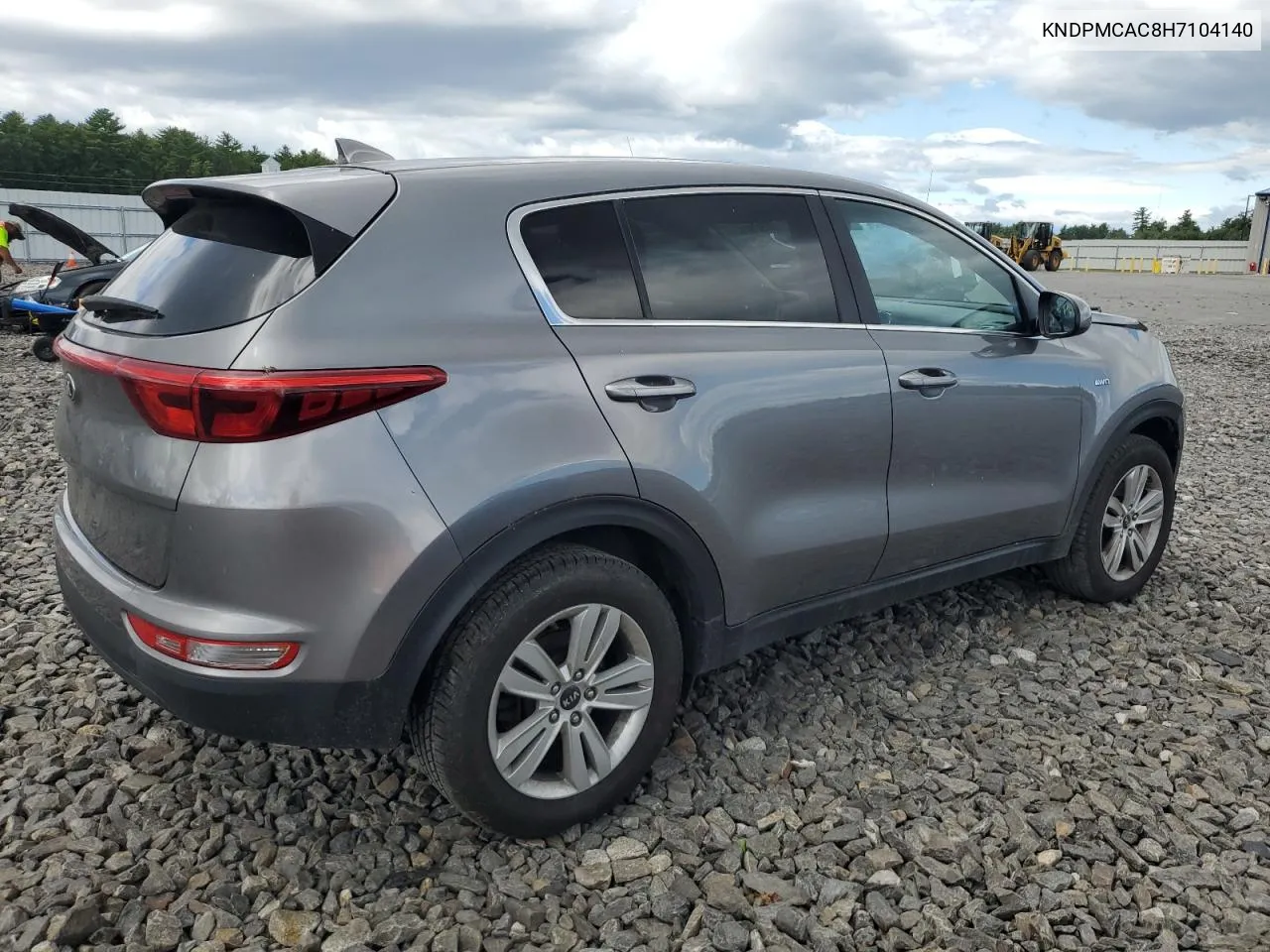 2017 Kia Sportage Lx VIN: KNDPMCAC8H7104140 Lot: 69280574