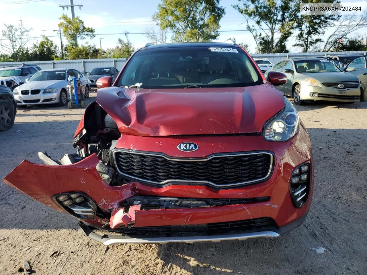 KNDPR3A6XH7202484 2017 Kia Sportage Sx