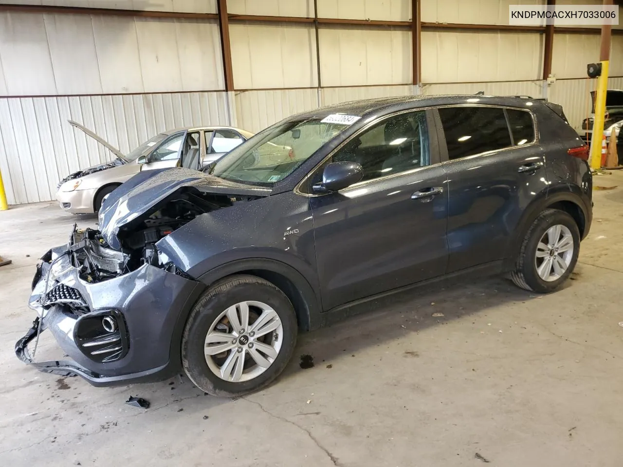 2017 Kia Sportage Lx VIN: KNDPMCACXH7033006 Lot: 69320684