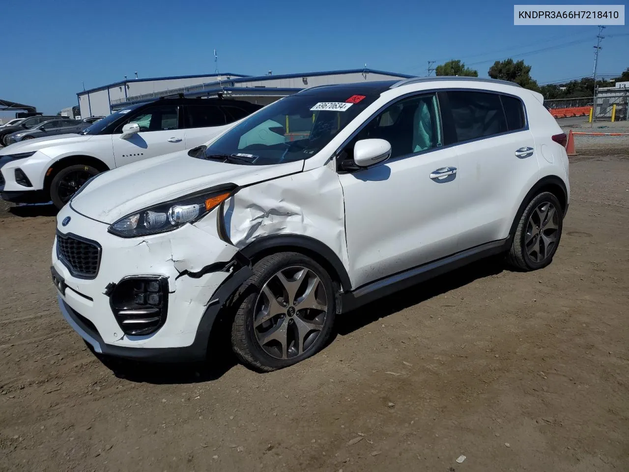 2017 Kia Sportage Sx VIN: KNDPR3A66H7218410 Lot: 69670634