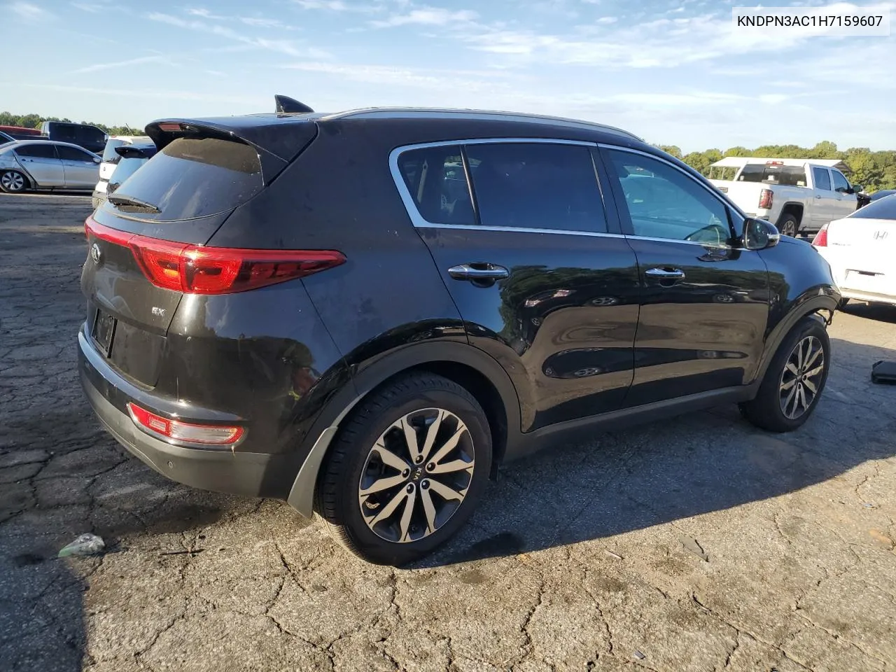 2017 Kia Sportage Ex VIN: KNDPN3AC1H7159607 Lot: 69759934