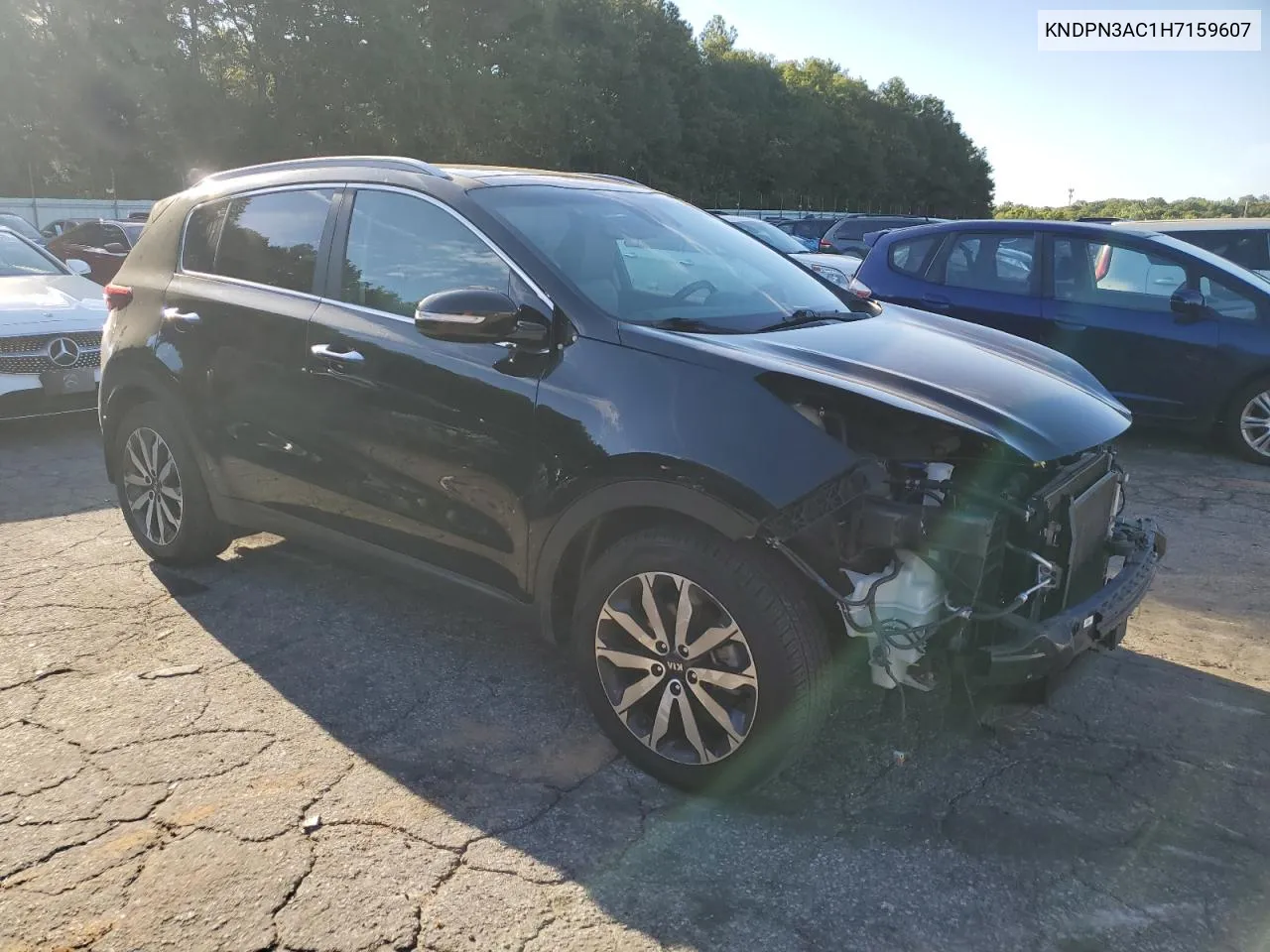 KNDPN3AC1H7159607 2017 Kia Sportage Ex