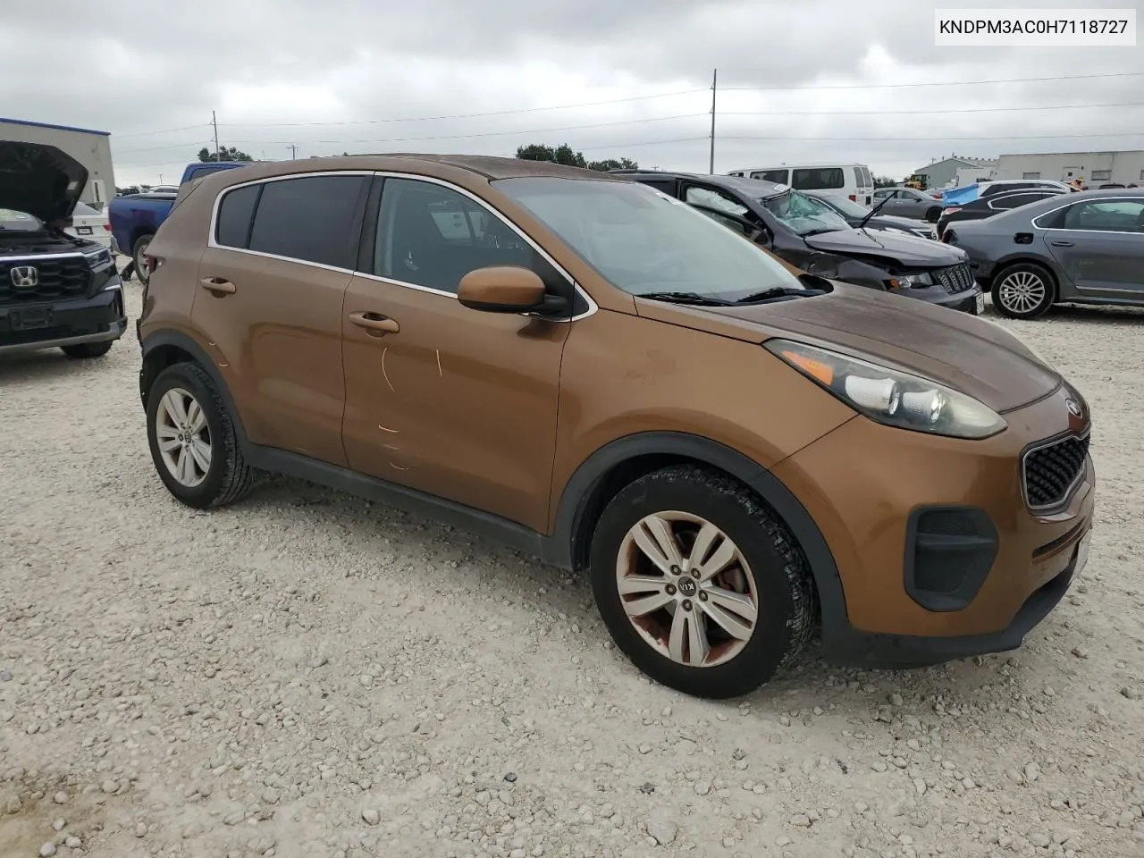 2017 Kia Sportage Lx VIN: KNDPM3AC0H7118727 Lot: 69760154