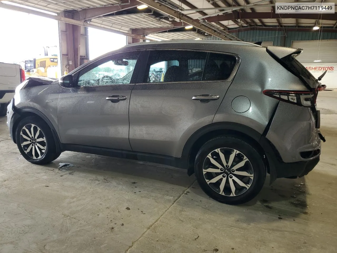 KNDPNCAC7H7119449 2017 Kia Sportage Ex