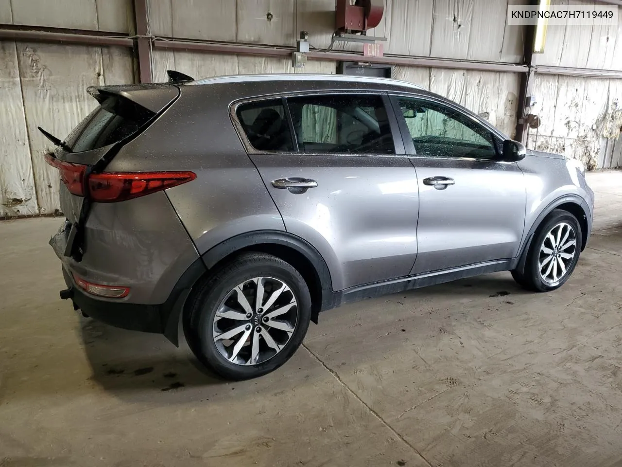 KNDPNCAC7H7119449 2017 Kia Sportage Ex