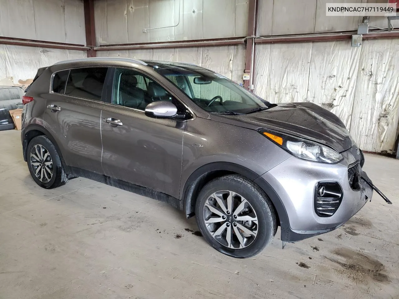 KNDPNCAC7H7119449 2017 Kia Sportage Ex