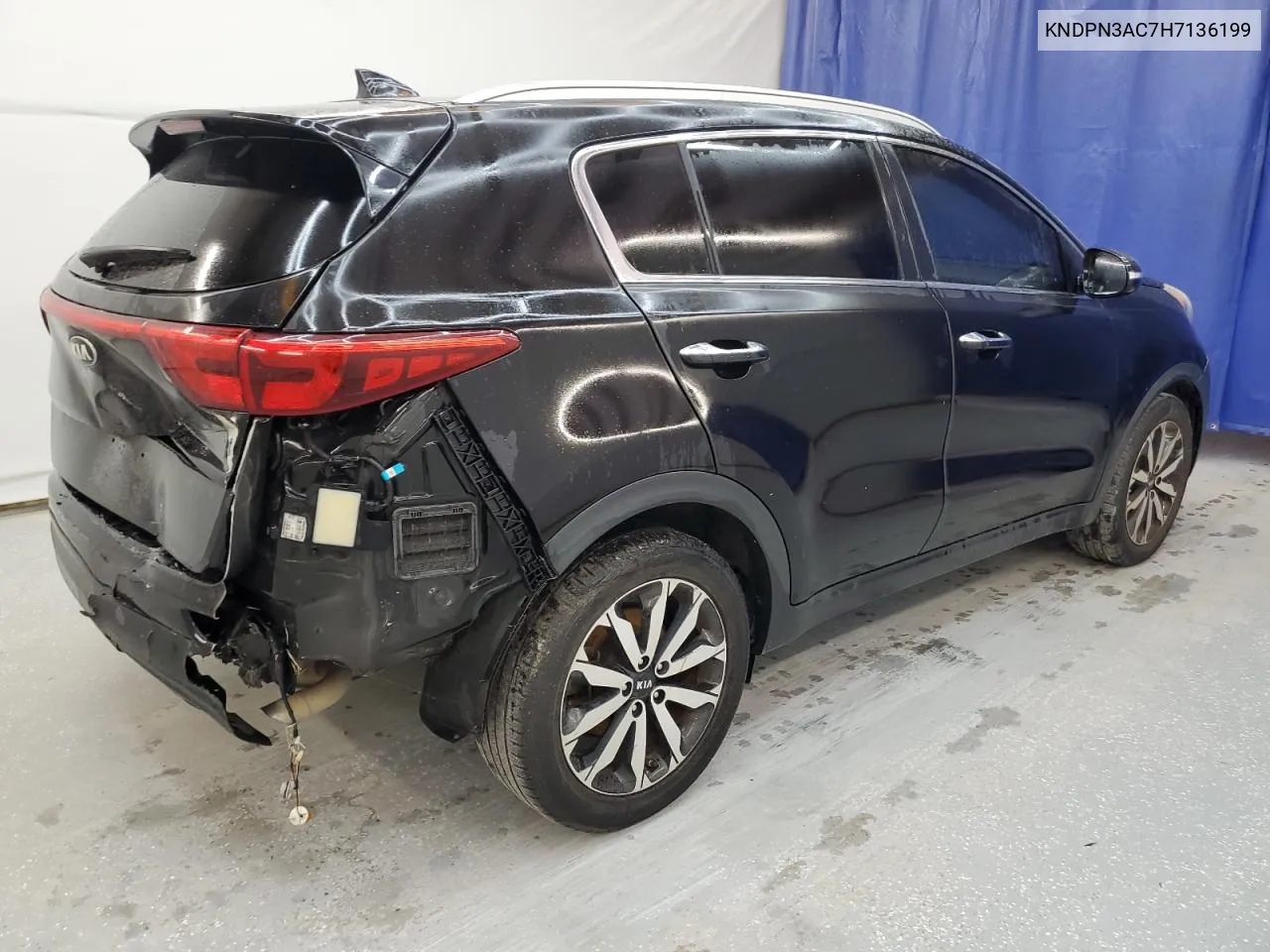 2017 Kia Sportage Ex VIN: KNDPN3AC7H7136199 Lot: 69784194