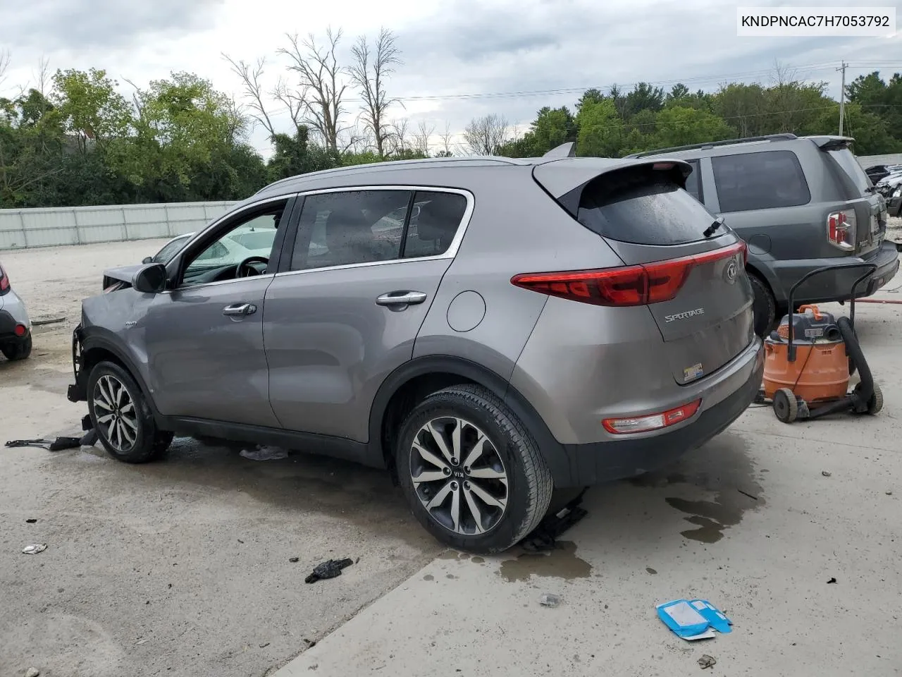 KNDPNCAC7H7053792 2017 Kia Sportage Ex