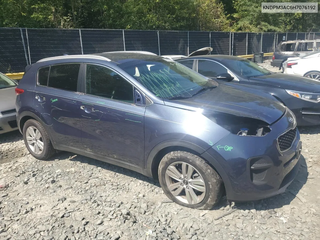 KNDPM3AC6H7076192 2017 Kia Sportage Lx