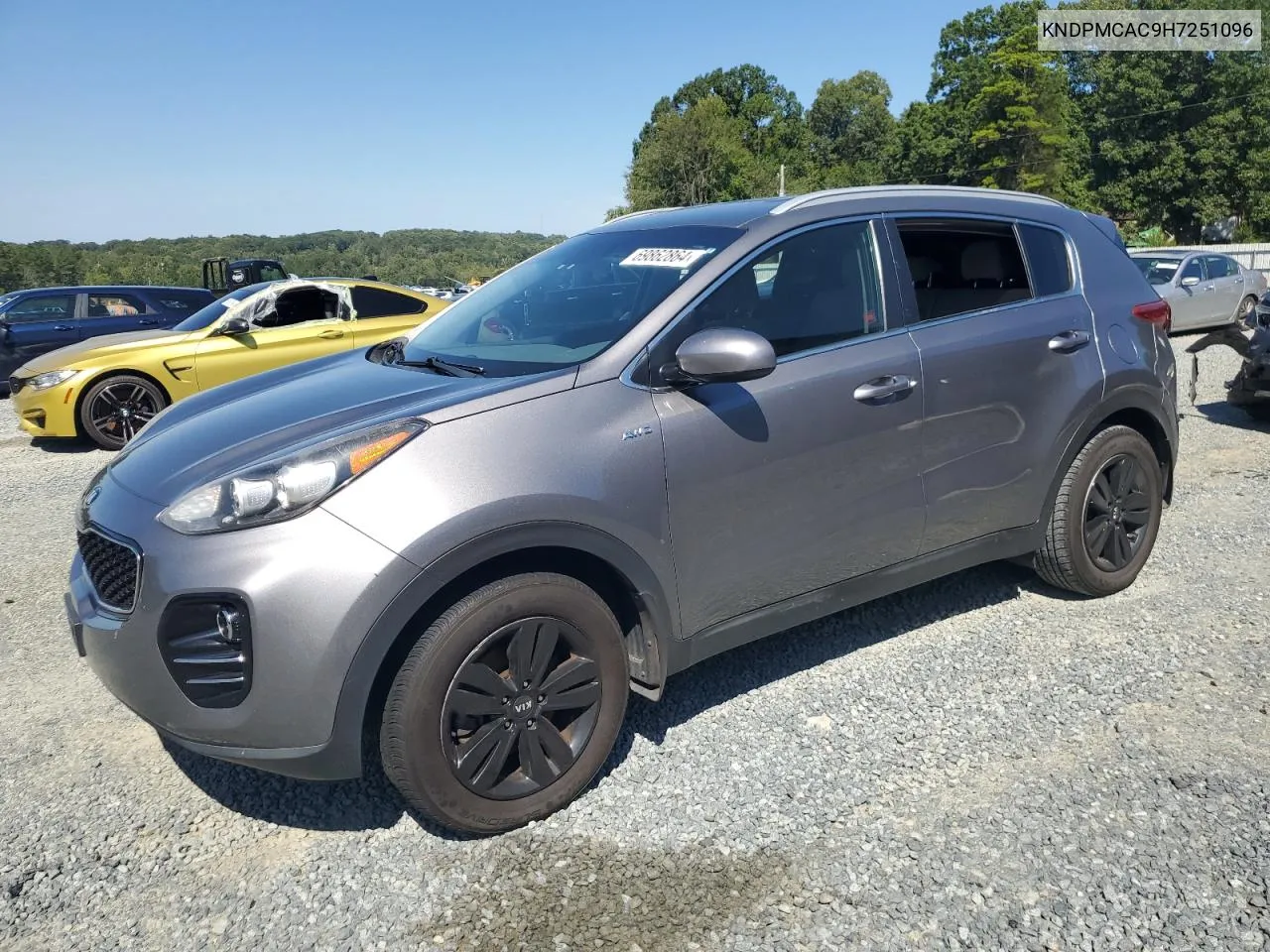 2017 Kia Sportage Lx VIN: KNDPMCAC9H7251096 Lot: 69862864