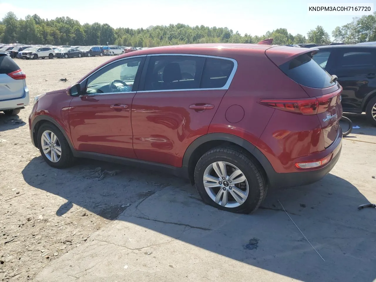 2017 Kia Sportage Lx VIN: KNDPM3AC0H7167720 Lot: 69866174