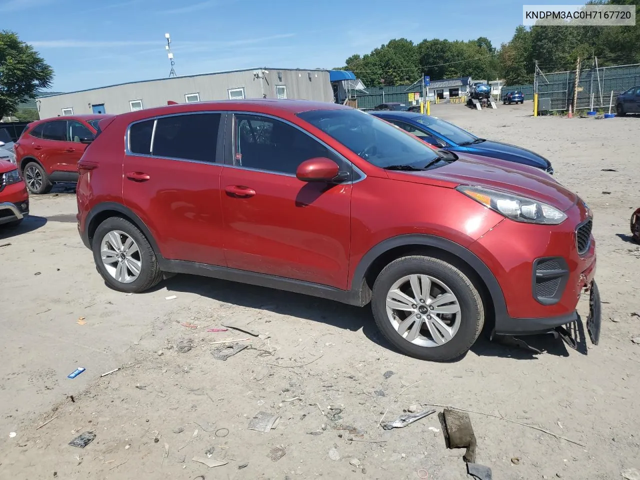 2017 Kia Sportage Lx VIN: KNDPM3AC0H7167720 Lot: 69866174