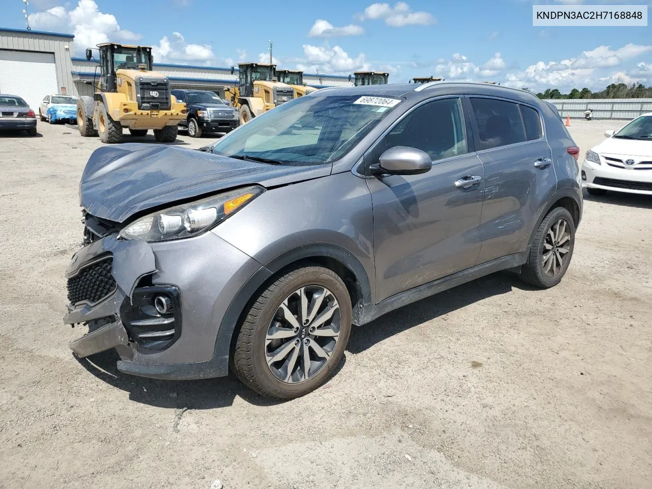 2017 Kia Sportage Ex VIN: KNDPN3AC2H7168848 Lot: 69872064