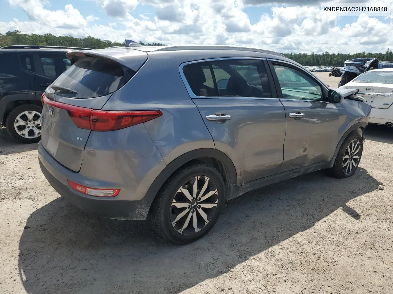 2017 Kia Sportage Ex VIN: KNDPN3AC2H7168848 Lot: 69872064