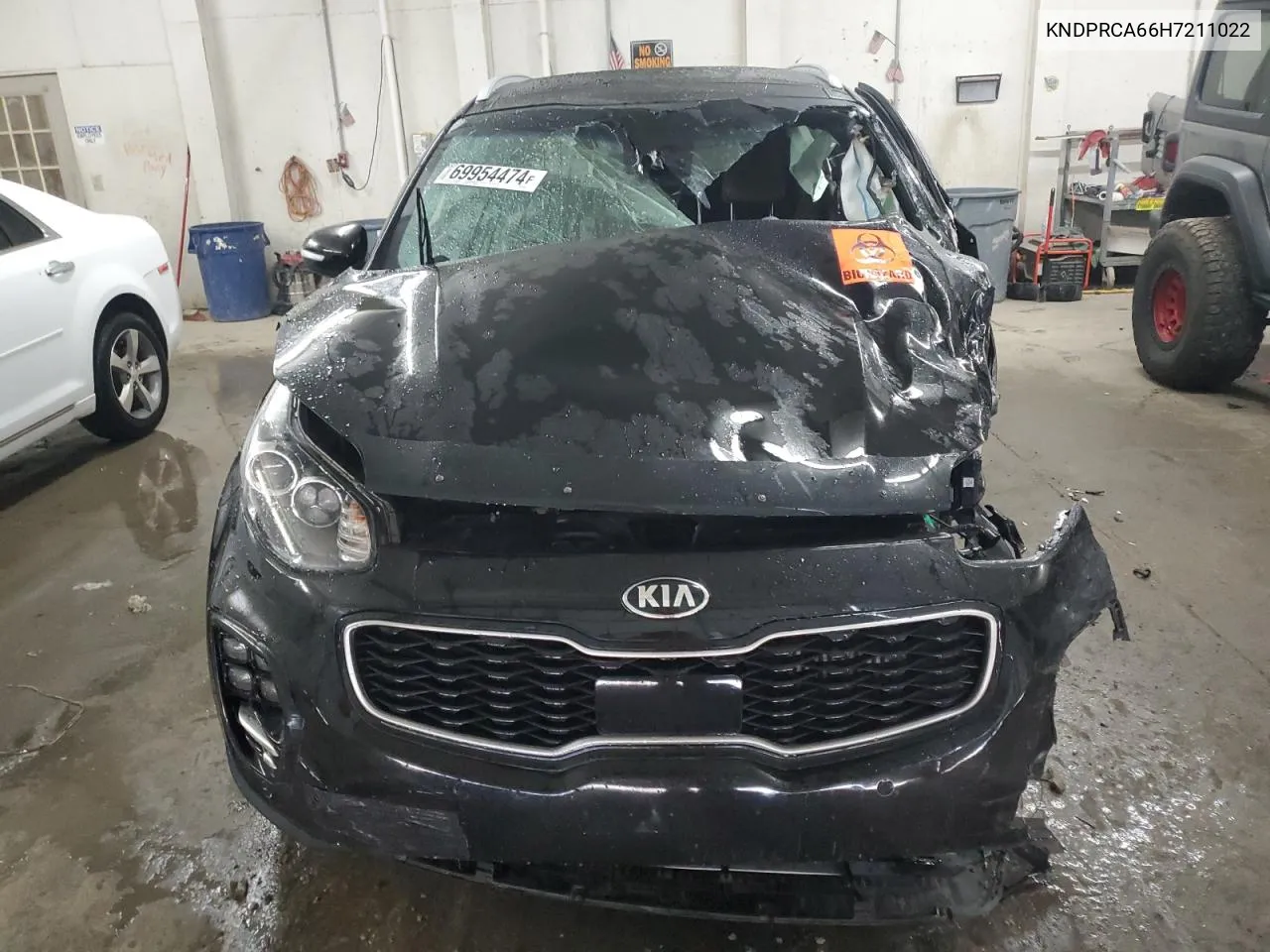 2017 Kia Sportage Sx VIN: KNDPRCA66H7211022 Lot: 69954474