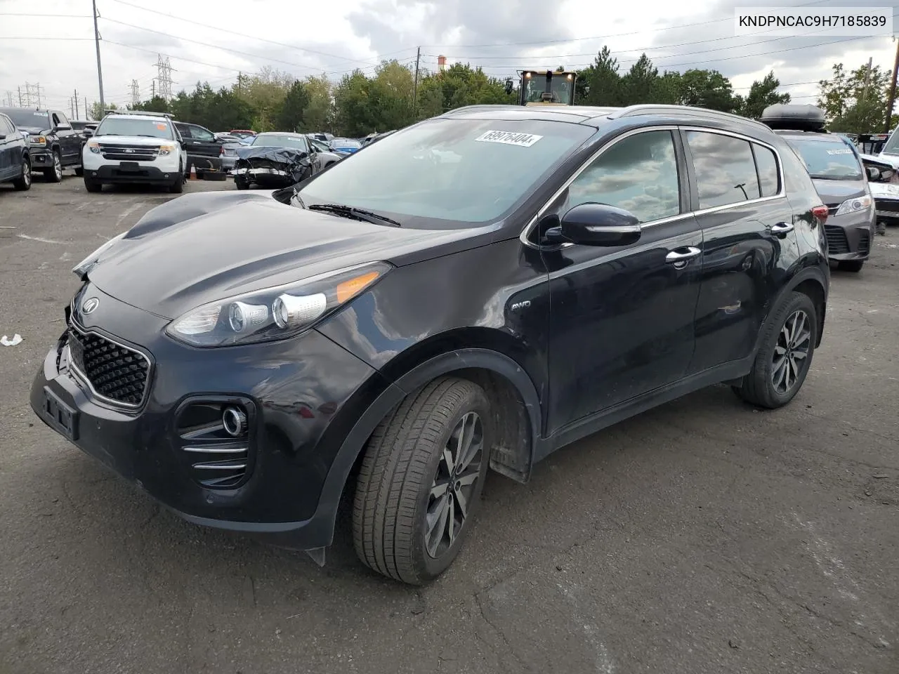 KNDPNCAC9H7185839 2017 Kia Sportage Ex