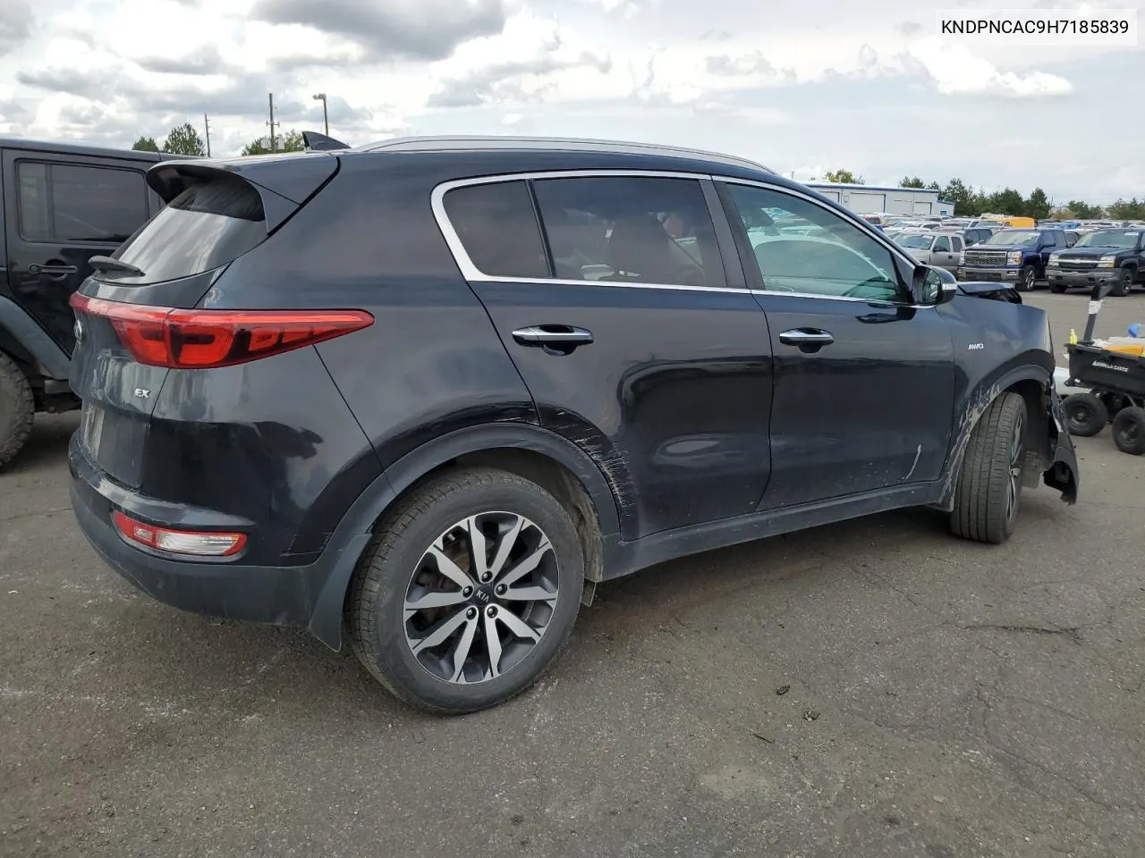 KNDPNCAC9H7185839 2017 Kia Sportage Ex