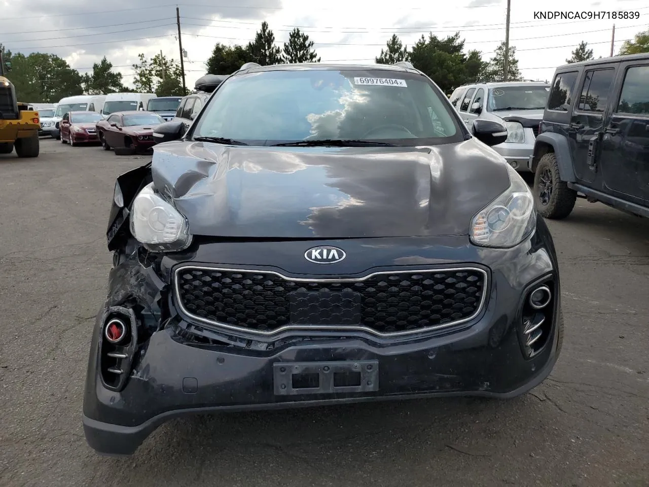 2017 Kia Sportage Ex VIN: KNDPNCAC9H7185839 Lot: 69976404