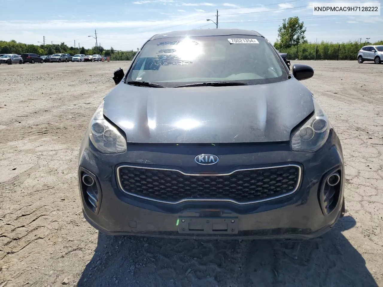 KNDPMCAC9H7128222 2017 Kia Sportage Lx