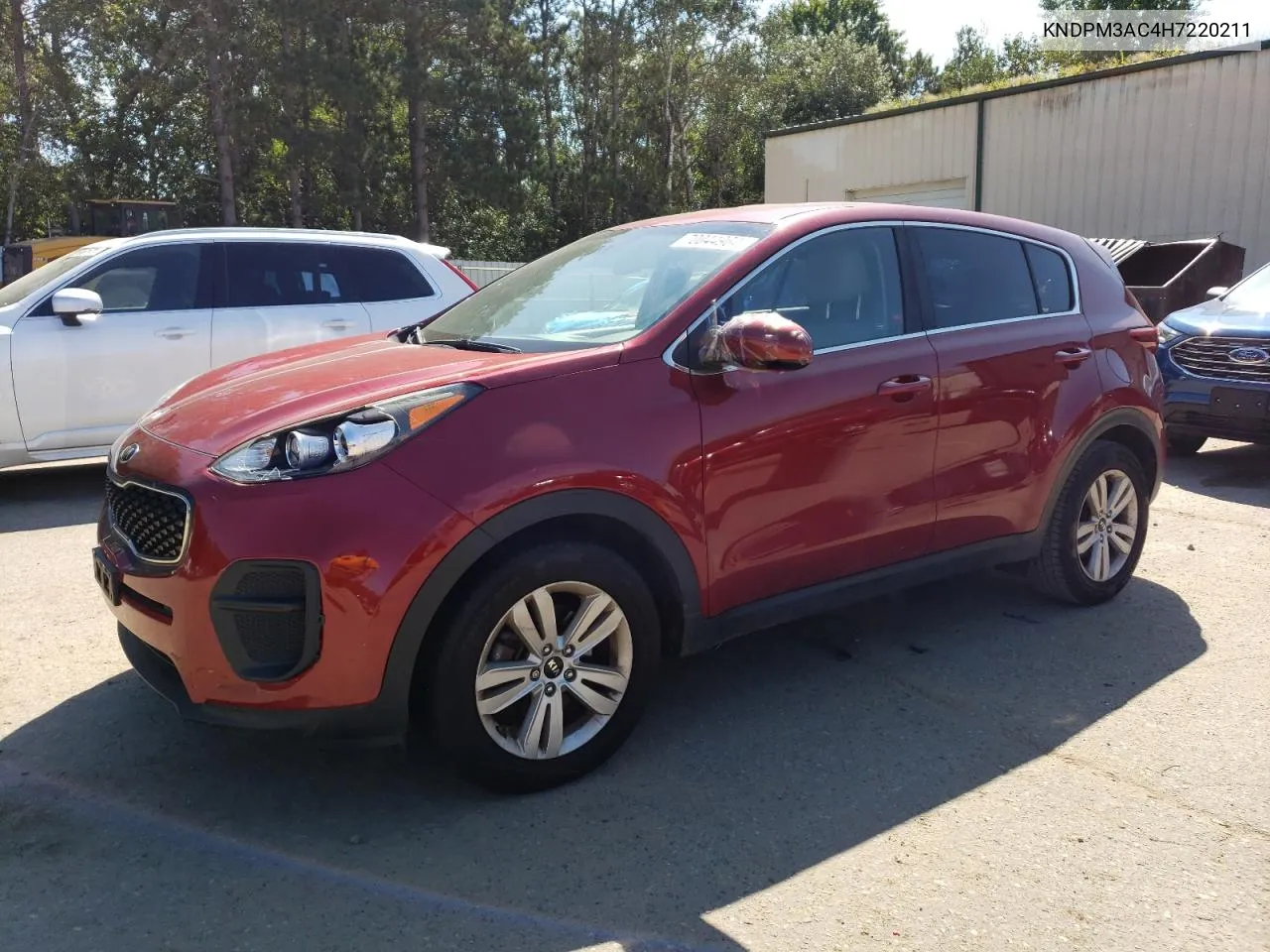 KNDPM3AC4H7220211 2017 Kia Sportage Lx