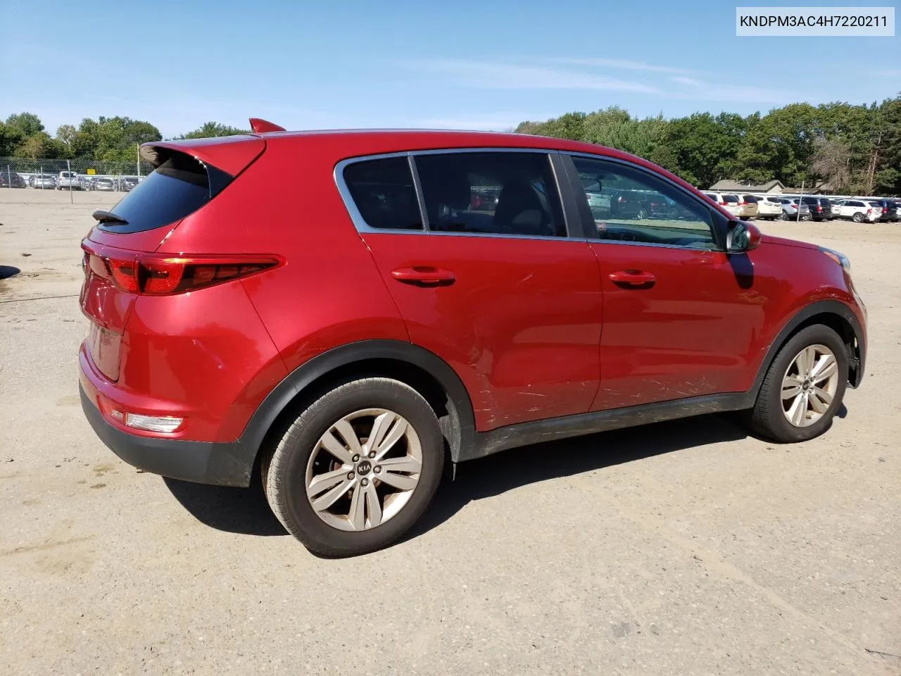 2017 Kia Sportage Lx VIN: KNDPM3AC4H7220211 Lot: 70044964