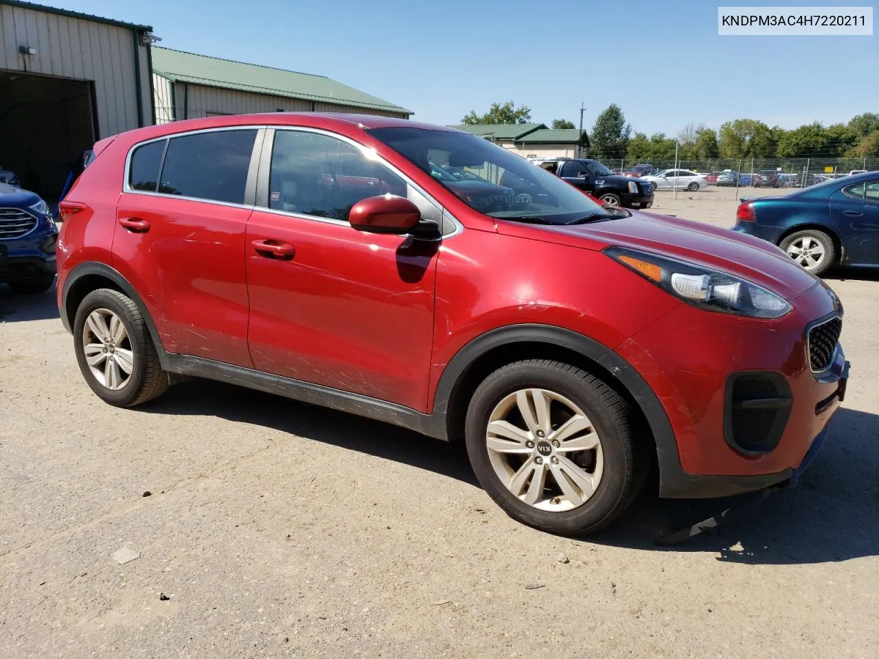 KNDPM3AC4H7220211 2017 Kia Sportage Lx