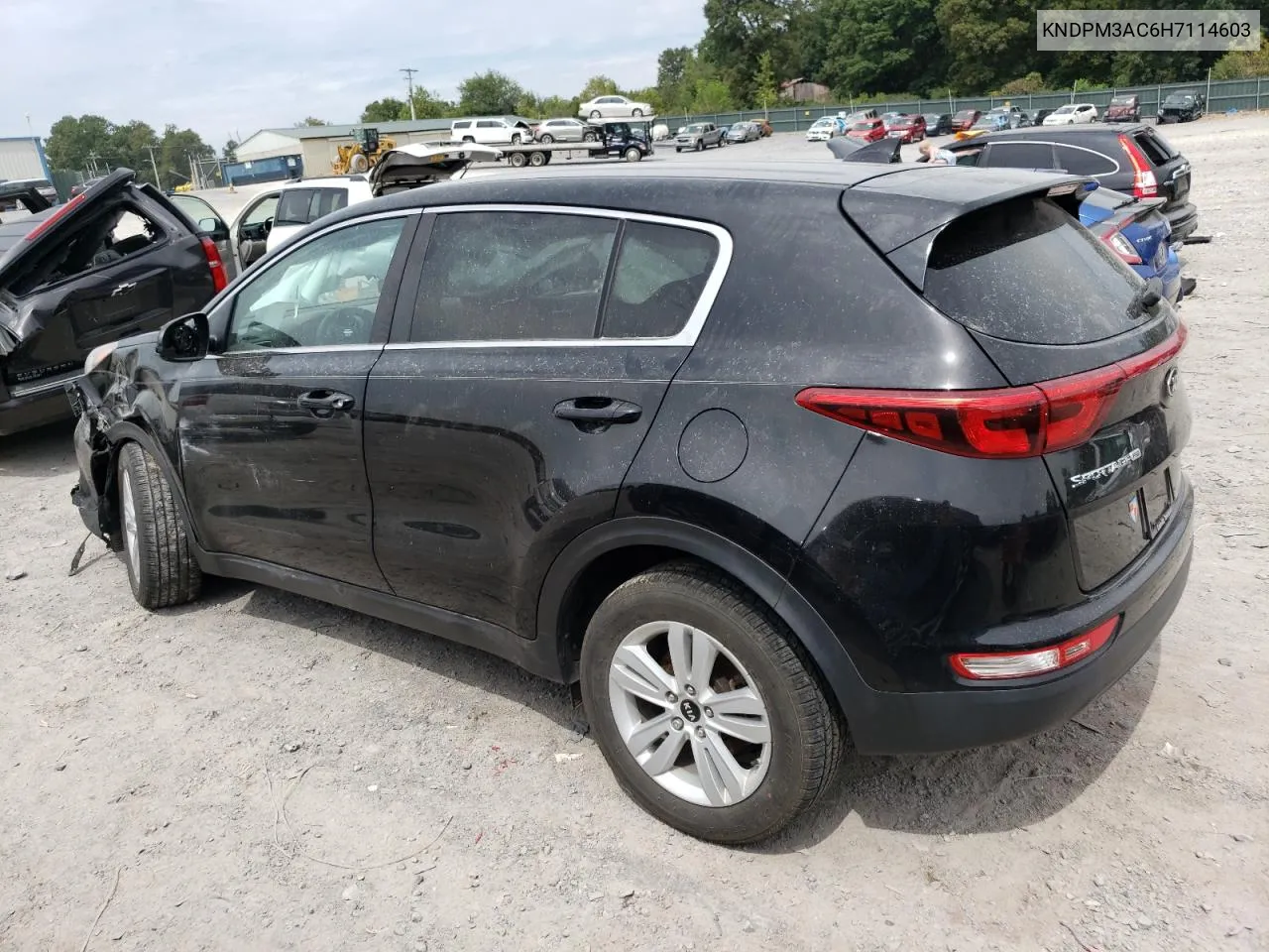 2017 Kia Sportage Lx VIN: KNDPM3AC6H7114603 Lot: 70139794