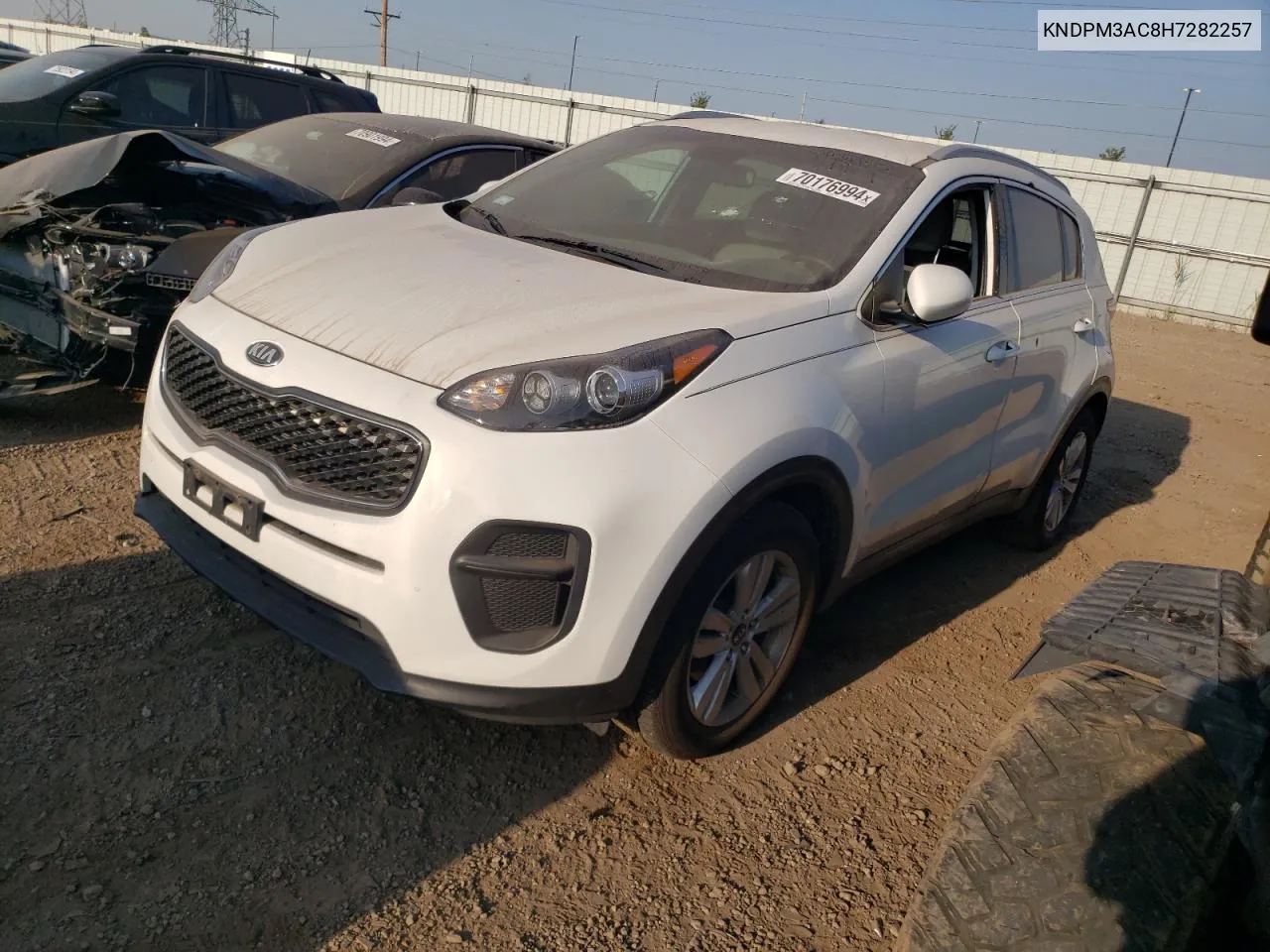 2017 Kia Sportage Lx VIN: KNDPM3AC8H7282257 Lot: 70176994