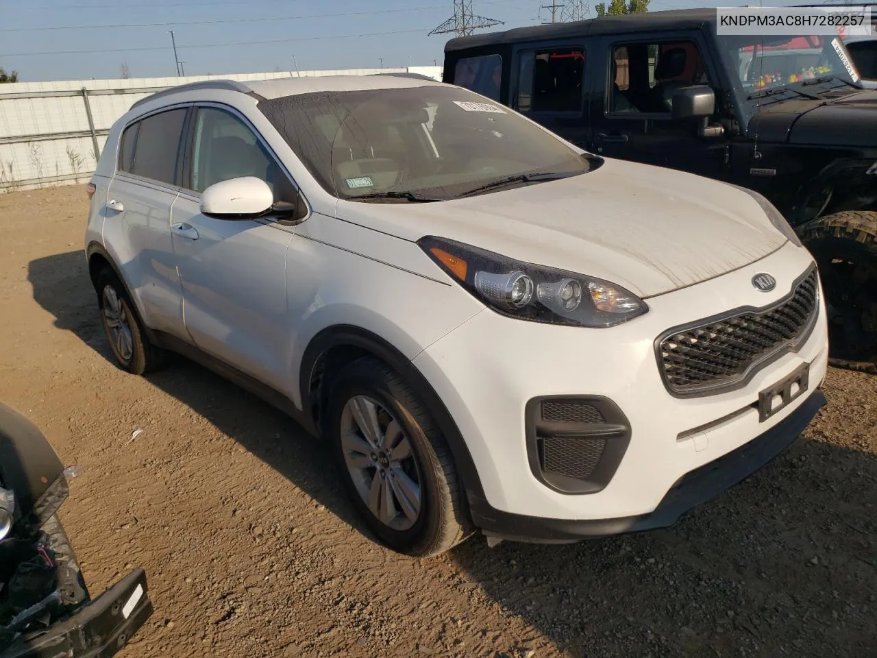 KNDPM3AC8H7282257 2017 Kia Sportage Lx