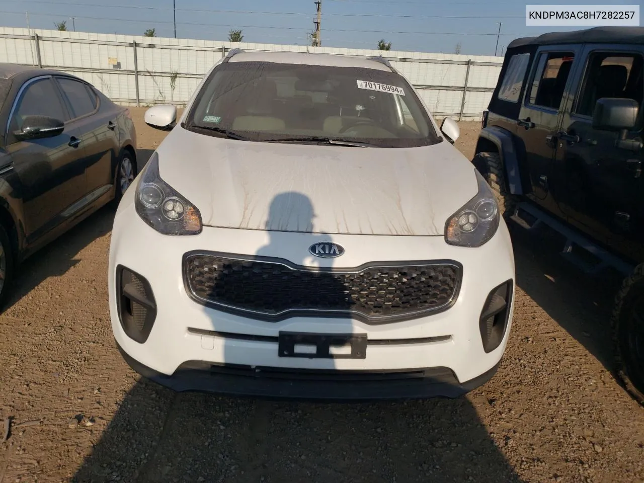 KNDPM3AC8H7282257 2017 Kia Sportage Lx