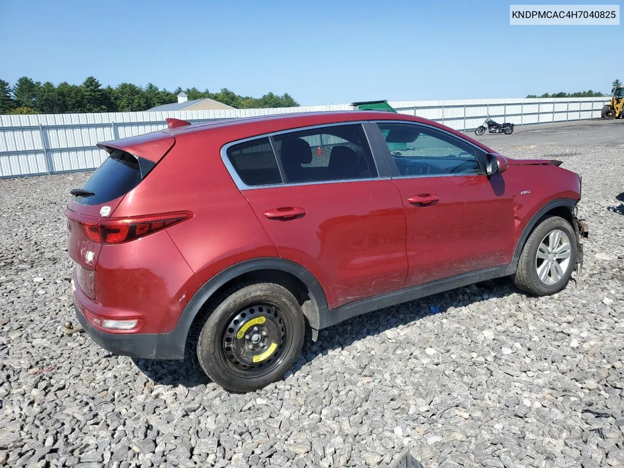 KNDPMCAC4H7040825 2017 Kia Sportage Lx