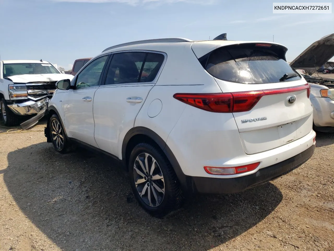 KNDPNCACXH7272651 2017 Kia Sportage Ex