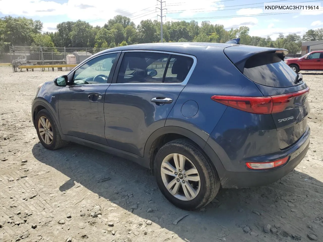 2017 Kia Sportage Lx VIN: KNDPMCAC3H7119614 Lot: 70284284