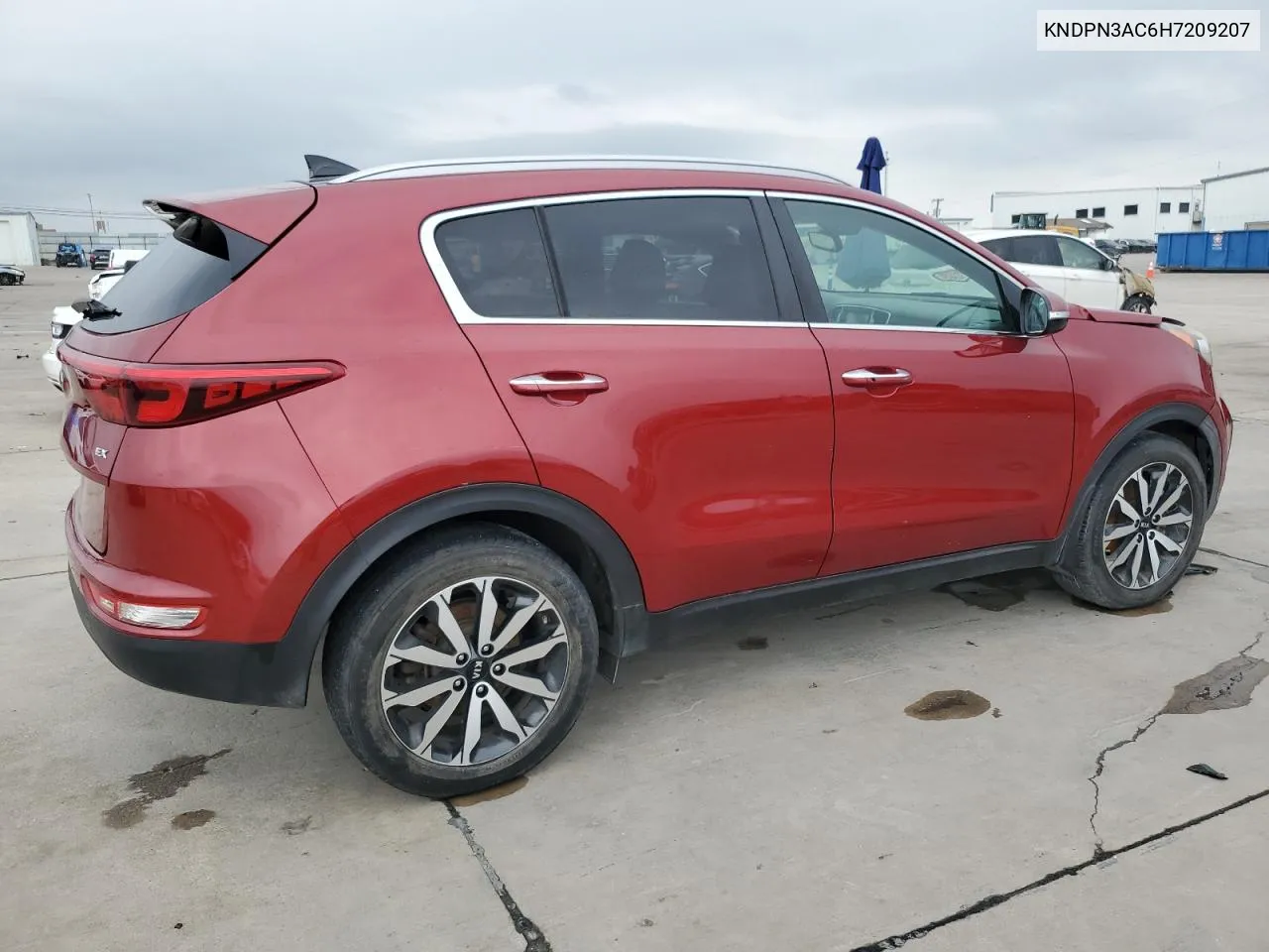 KNDPN3AC6H7209207 2017 Kia Sportage Ex