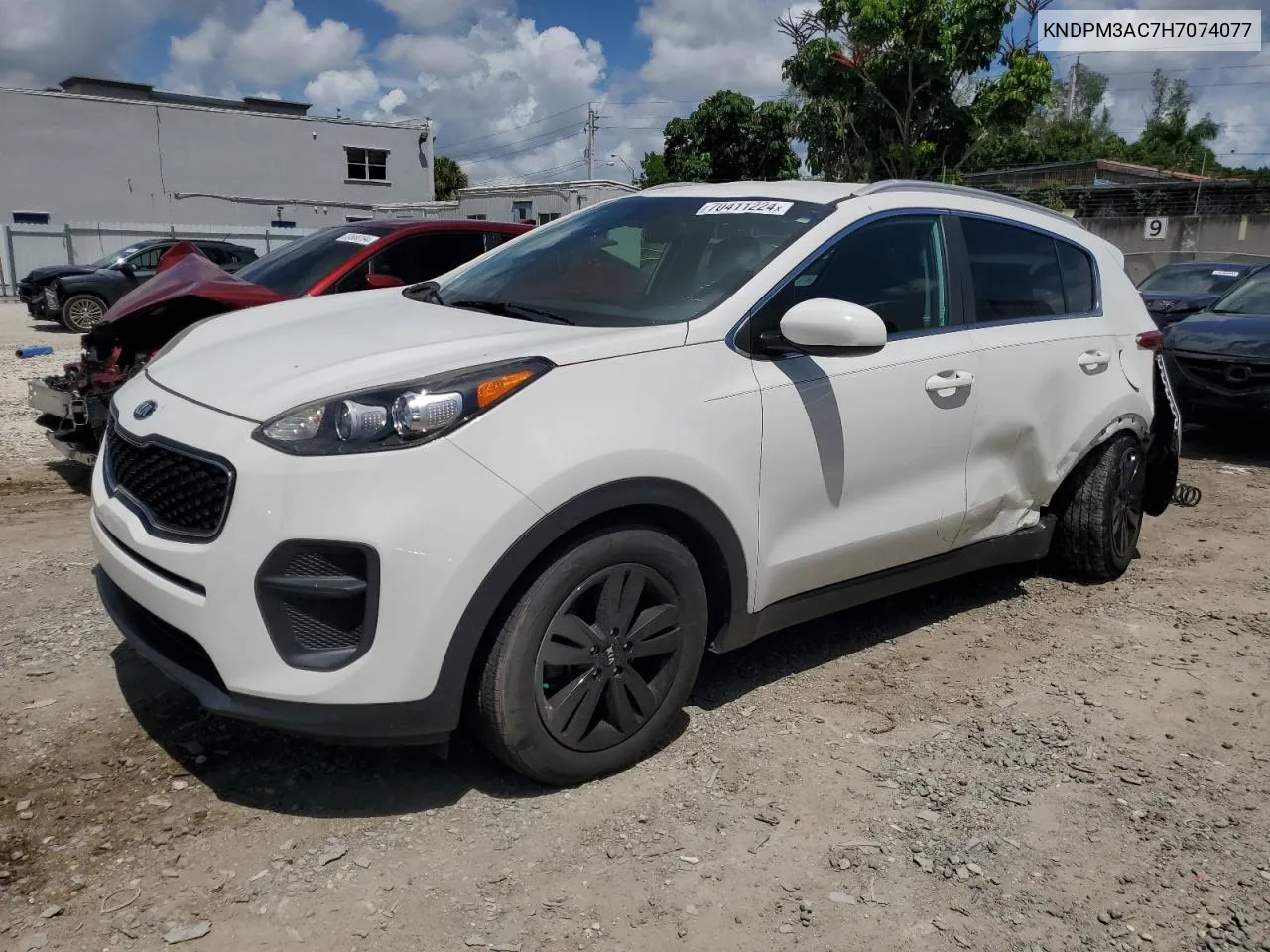 KNDPM3AC7H7074077 2017 Kia Sportage Lx