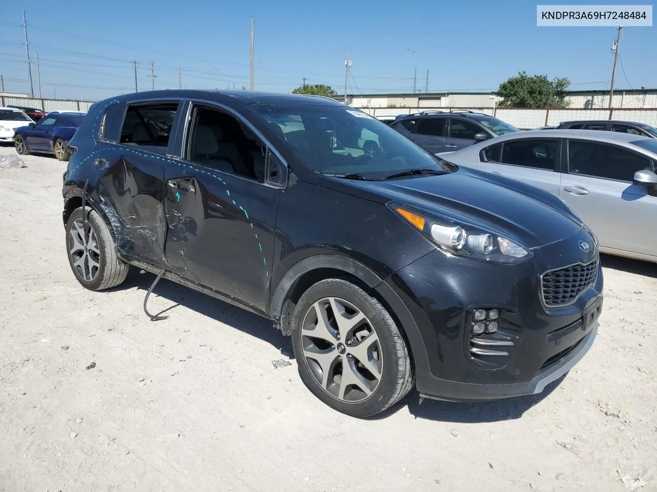 KNDPR3A69H7248484 2017 Kia Sportage Sx