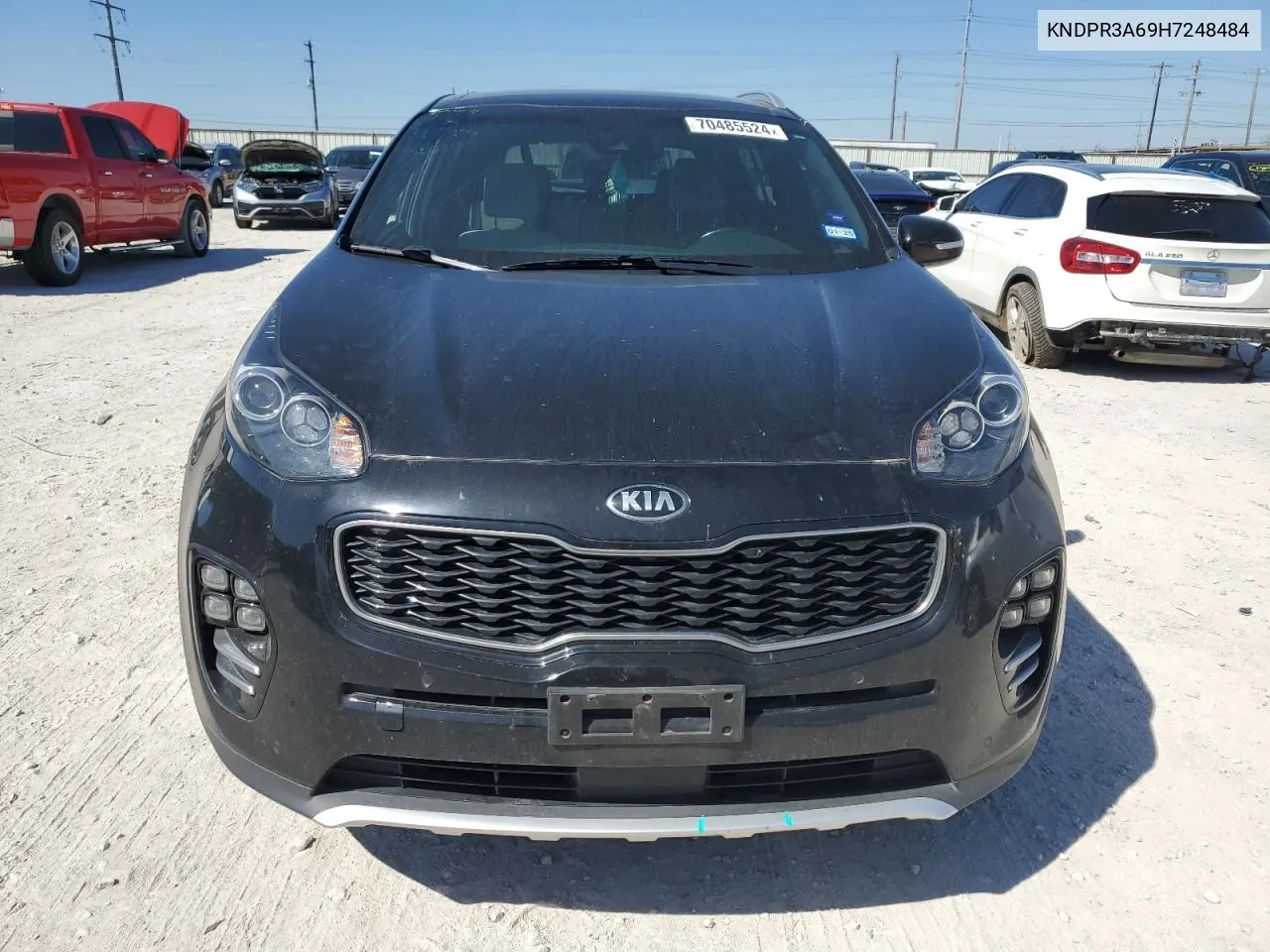 2017 Kia Sportage Sx VIN: KNDPR3A69H7248484 Lot: 70485524