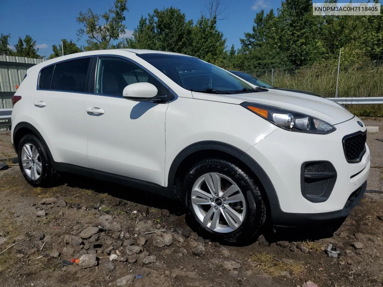 2017 Kia Sportage Lx VIN: KNDPM3AC0H7118405 Lot: 70492414