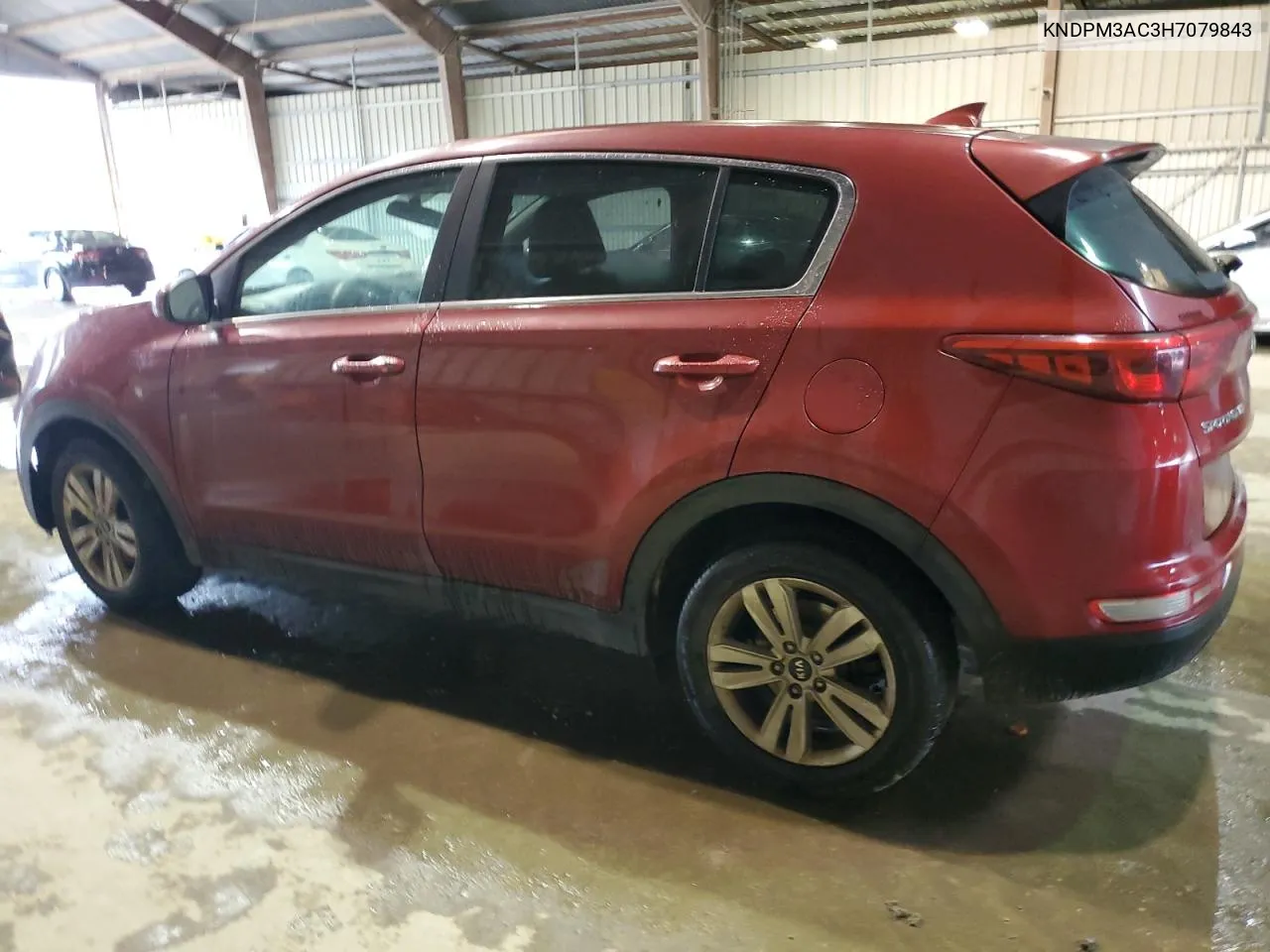 2017 Kia Sportage Lx VIN: KNDPM3AC3H7079843 Lot: 70520394