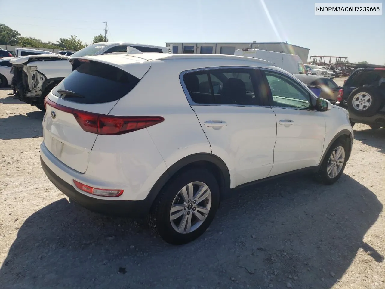 2017 Kia Sportage Lx VIN: KNDPM3AC6H7239665 Lot: 70521844