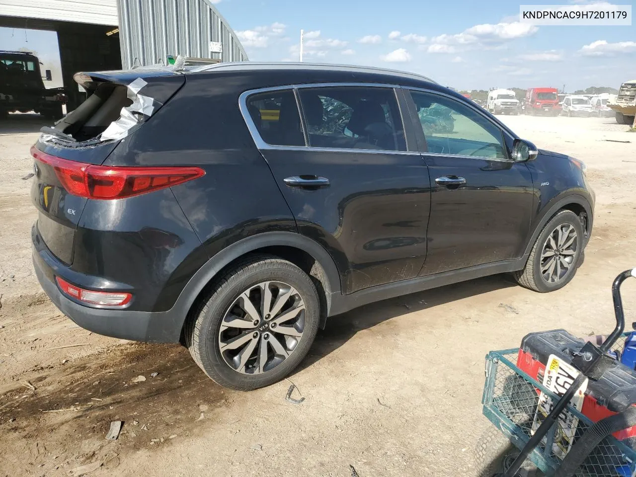 2017 Kia Sportage Ex VIN: KNDPNCAC9H7201179 Lot: 70567514