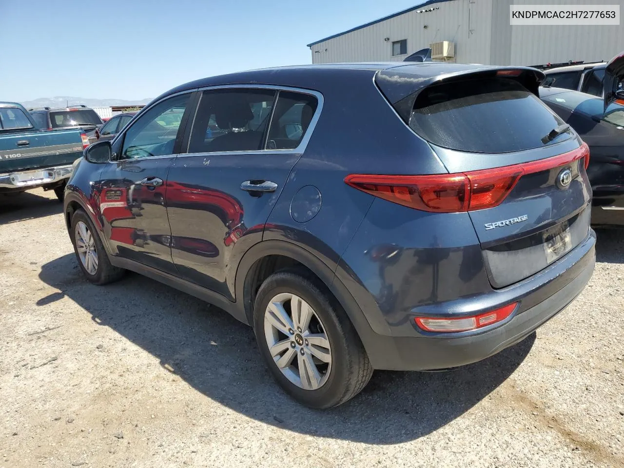 2017 Kia Sportage Lx VIN: KNDPMCAC2H7277653 Lot: 70581814