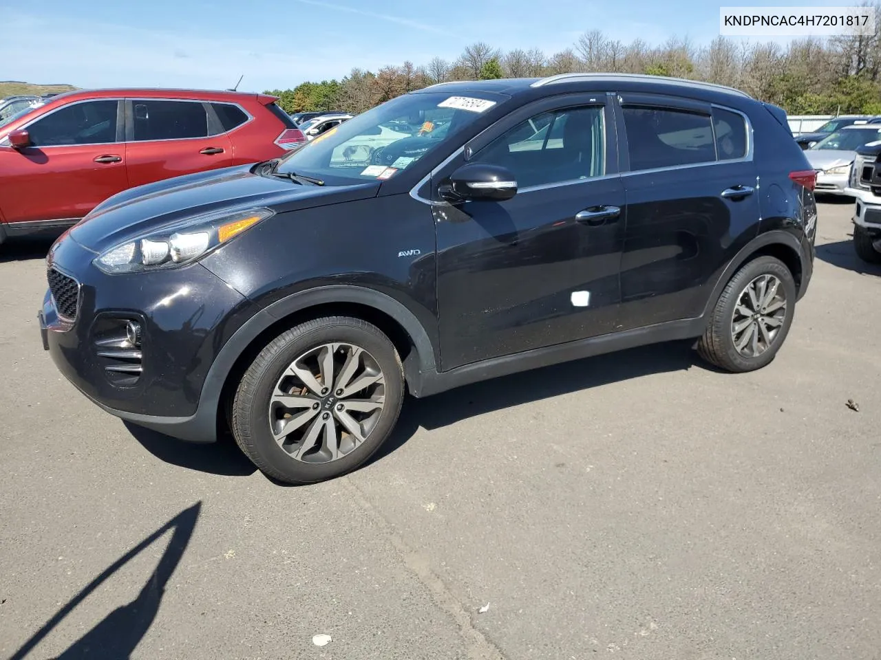 2017 Kia Sportage Ex VIN: KNDPNCAC4H7201817 Lot: 70716504