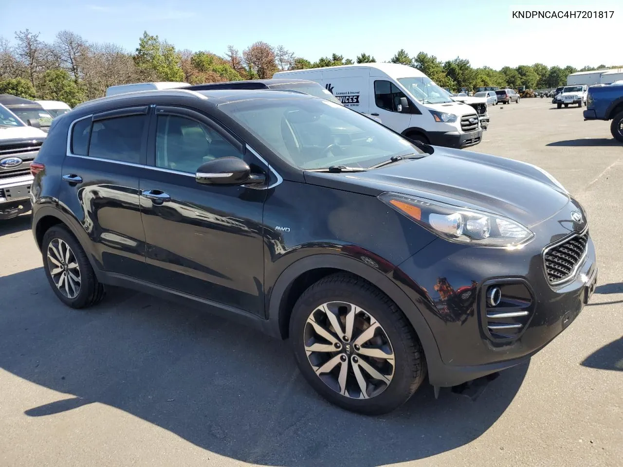 KNDPNCAC4H7201817 2017 Kia Sportage Ex