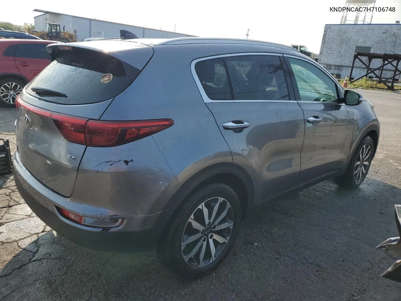 2017 Kia Sportage Ex VIN: KNDPNCAC7H7106748 Lot: 70781104